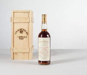 Macallan, Single Highland Scotch Whisky Anniversary 25 years old  - Asta Heritage. Vini e Distillati da Collezione - Associazione Nazionale - Case d'Asta italiane