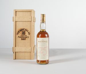 Macallan, Single Highland Scotch Whisky Anniversary 25 years old  - Asta Heritage. Vini e Distillati da Collezione - Associazione Nazionale - Case d'Asta italiane