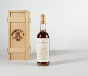 Macallan, Single Highland Scotch Whisky Anniversary 25 years old  - Asta Heritage. Vini e Distillati da Collezione - Associazione Nazionale - Case d'Asta italiane