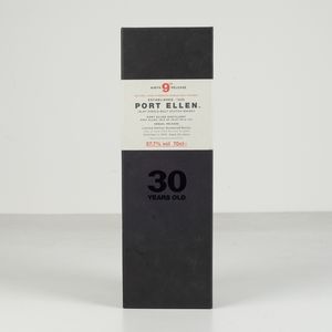 Port Ellen, Islay Single Malt Scotch Whisky 30 years old natural cask strength ninth release  - Asta Heritage. Vini e Distillati da Collezione - Associazione Nazionale - Case d'Asta italiane