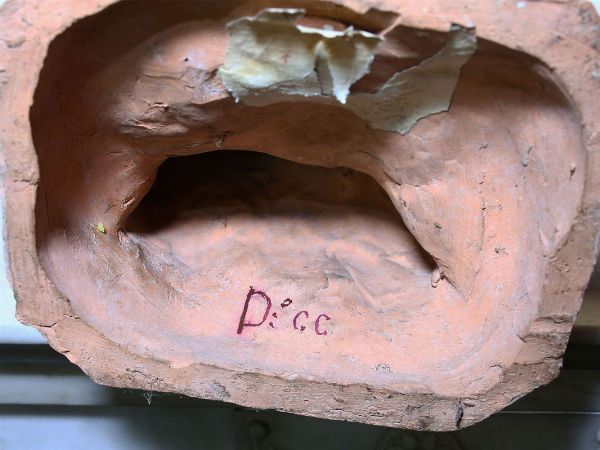 Gruppo in terracotta  - Asta Arredi e Dipinti dall'antica Fattoria Franceschini, in parte provenienti da Villa I Pitti - Associazione Nazionale - Case d'Asta italiane