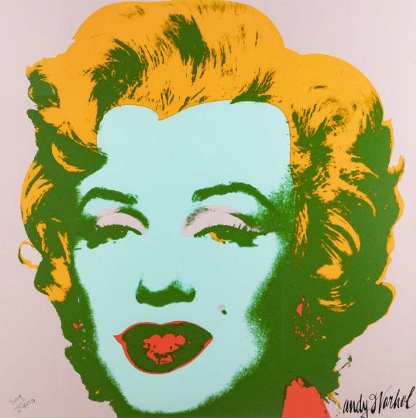 ANDY WARHOL Pittsburgh (USA) 1927 - 1987 New York : Marilyn  - Asta Asta 191 Grafica - Associazione Nazionale - Case d'Asta italiane