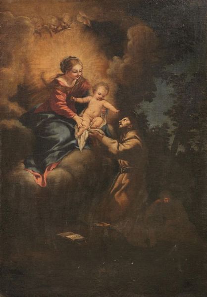 Da Pietro da Cortona, sec. XVII  - Asta DIPINTI DAL XIV AL XX SECOLO - Associazione Nazionale - Case d'Asta italiane