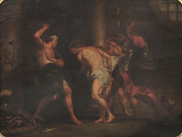 Scuola fiamminga, da Rubens  - Asta DIPINTI DAL XIV AL XX SECOLO - Associazione Nazionale - Case d'Asta italiane