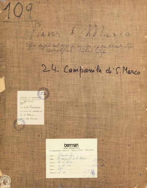 LUPO ALESSANDRO : Alessandro Lupo  - Asta DIPINTI DAL XIV AL XX SECOLO - Associazione Nazionale - Case d'Asta italiane