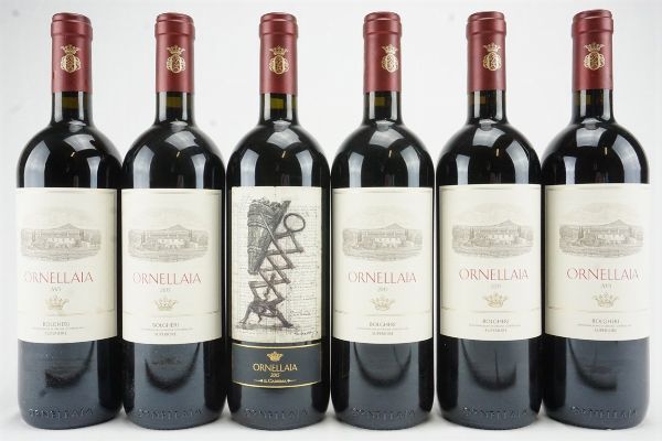 Ornellaia 2015  - Asta L'Arte del Collezionare - Vini italiani e francesi da cantine selezionate - Associazione Nazionale - Case d'Asta italiane