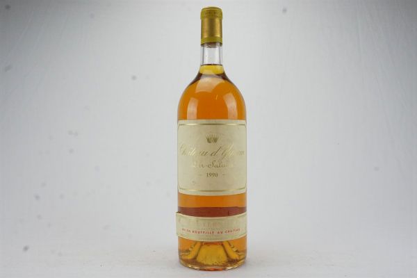 Château d’Yquem 1990  - Asta L'Arte del Collezionare - Vini italiani e francesi da cantine selezionate - Associazione Nazionale - Case d'Asta italiane