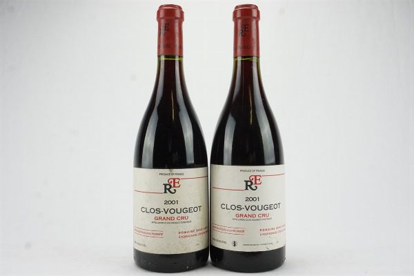 Clos Vougeot Domaine René Engel 2001  - Asta L'Arte del Collezionare - Vini italiani e francesi da cantine selezionate - Associazione Nazionale - Case d'Asta italiane