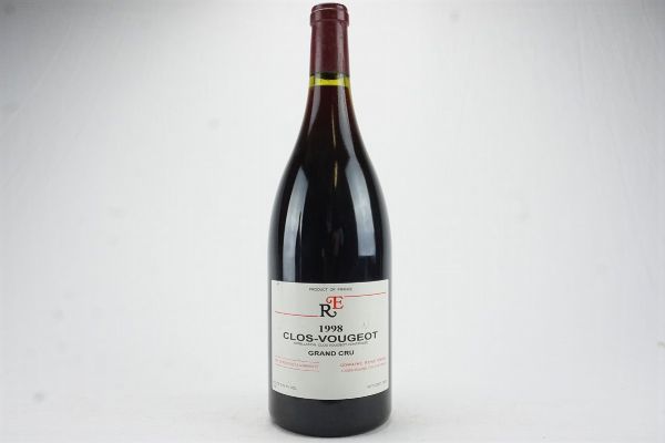 Clos Vougeot Domaine Rene Engel 1998  - Asta L'Arte del Collezionare - Vini italiani e francesi da cantine selezionate - Associazione Nazionale - Case d'Asta italiane