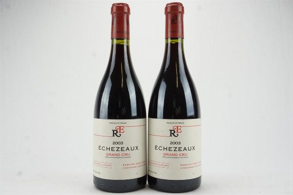 Échézeaux Domaine Rene Engel 2003  - Asta L'Arte del Collezionare - Vini italiani e francesi da cantine selezionate - Associazione Nazionale - Case d'Asta italiane