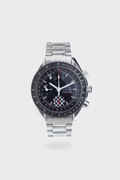 OMEGA : Mod. "Speedmaster Schumacher"  limited edition prodotta in 5555 pezzi  ref. 35295000  anno 2006  - Asta Asta 195 Orologi - Associazione Nazionale - Case d'Asta italiane