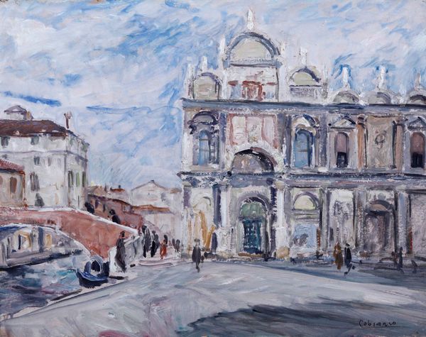 Luigi Cobianco (1893-1967) Ospedale di San Marco a Venezia  - Asta Dipinti del XIX e XX secolo | Cambi Time - Associazione Nazionale - Case d'Asta italiane