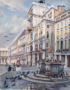 ,Vasco Menegozzo - Piazzetta San Marco