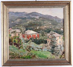 ,Alberto Helios Gagliardo - Alberto Helios Gagliardo (1893-1987) Paesaggio