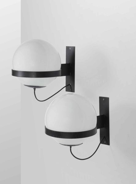 Coppia di lampade da parete.  - Asta Design Lab - Associazione Nazionale - Case d'Asta italiane