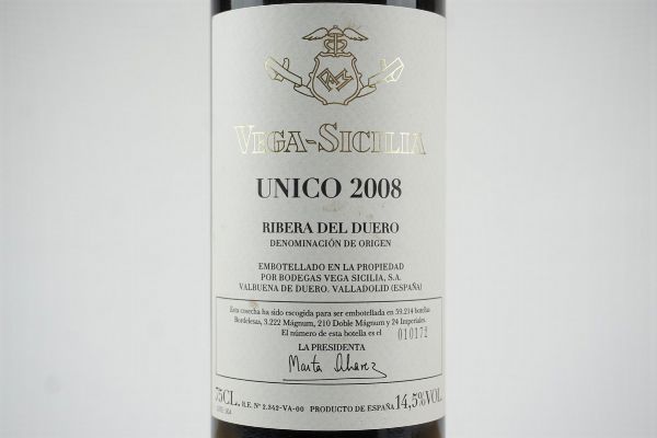 Unico Vega Sicilia 2008  - Asta Asta a tempo | Smart Wine - Associazione Nazionale - Case d'Asta italiane