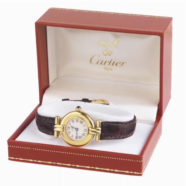 CARTIER : CARTIER MUST DE CARTIER COLISEE REF. 590002  - Asta Asta a tempo | Gioielli - Associazione Nazionale - Case d'Asta italiane