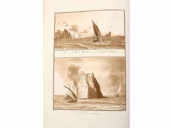 ,Jean Houel : Voyage pittoresque des isles de Sicile, de Malte et de Lipari ...  - Asta La Sicilia nelle Collezioni di Casa d'Agata a Taormina: la Biblioteca - Associazione Nazionale - Case d'Asta italiane