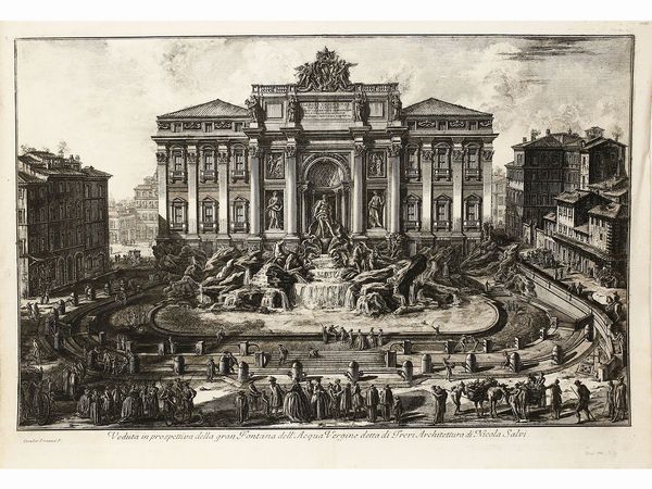 ,Giovanni Battista Piranesi : Magnificenza di Roma ...  - Asta La Sicilia nelle Collezioni di Casa d'Agata a Taormina: la Biblioteca - Associazione Nazionale - Case d'Asta italiane