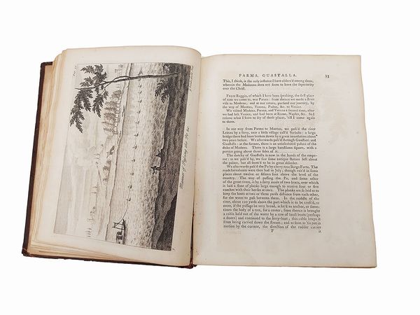 ,Edward Wright : Some Observations made in Travelling through France, Italy, &c. in the years 1720, 1721, and 1722  - Asta La Sicilia nelle Collezioni di Casa d'Agata a Taormina: la Biblioteca - Associazione Nazionale - Case d'Asta italiane