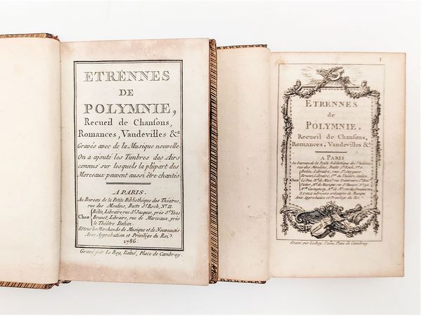 Etrennes de polymnie ...  - Asta La Sicilia nelle Collezioni di Casa d'Agata a Taormina: la Biblioteca - Associazione Nazionale - Case d'Asta italiane