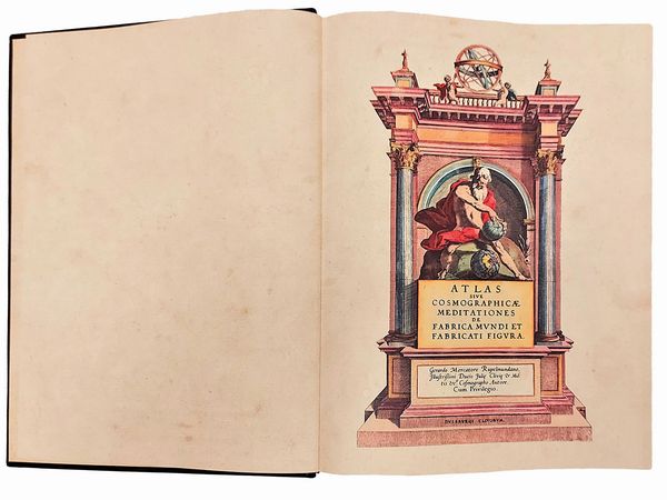 Lotto di due edizioni in facsimile degli Atlas Mercator  - Asta La Sicilia nelle Collezioni di Casa d'Agata a Taormina: la Biblioteca - Associazione Nazionale - Case d'Asta italiane