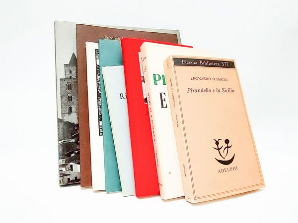 Lotto di libri di argomento letterario sulla Sicilia  - Asta La Sicilia nelle Collezioni di Casa d'Agata a Taormina: la Biblioteca - Associazione Nazionale - Case d'Asta italiane