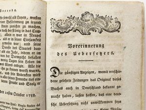 ,Friedrich Münter : AllerneuNachrichten von Neapel und Sicilien, auf einer Reise in den Jahren 1785 und 1786 gesammlet  - Asta La Sicilia nelle Collezioni di Casa d'Agata a Taormina: la Biblioteca - Associazione Nazionale - Case d'Asta italiane