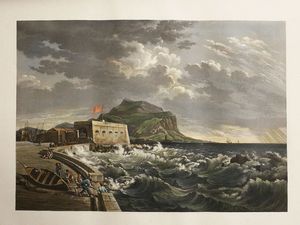 ,Achille-Etienne Gigault de La Salle : Voyage pittoresque en Sicile  - Asta La Sicilia nelle Collezioni di Casa d'Agata a Taormina: la Biblioteca - Associazione Nazionale - Case d'Asta italiane