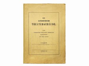 ,Johann Heinrich Strack : Das altgriechische Theatergebude ...  - Asta La Sicilia nelle Collezioni di Casa d'Agata a Taormina: la Biblioteca - Associazione Nazionale - Case d'Asta italiane