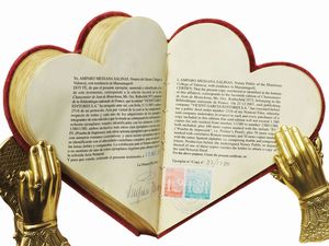 ,Jean de Montchenu : Chansonnier de Jean de Montchenu  - Asta La Sicilia nelle Collezioni di Casa d'Agata a Taormina: la Biblioteca - Associazione Nazionale - Case d'Asta italiane