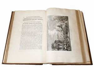 ,Jean Claude Richard de Saint-Non : Voyage pittoresque ou description des royaumes de Naples et de Sicile  - Asta La Sicilia nelle Collezioni di Casa d'Agata a Taormina: la Biblioteca - Associazione Nazionale - Case d'Asta italiane