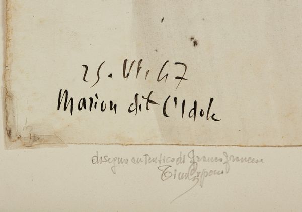 FRANCESE FRANCO (1920 - 1996) : Marion dit l'idole.  - Asta Asta 352 Arte Moderna e Contemporanea - Associazione Nazionale - Case d'Asta italiane