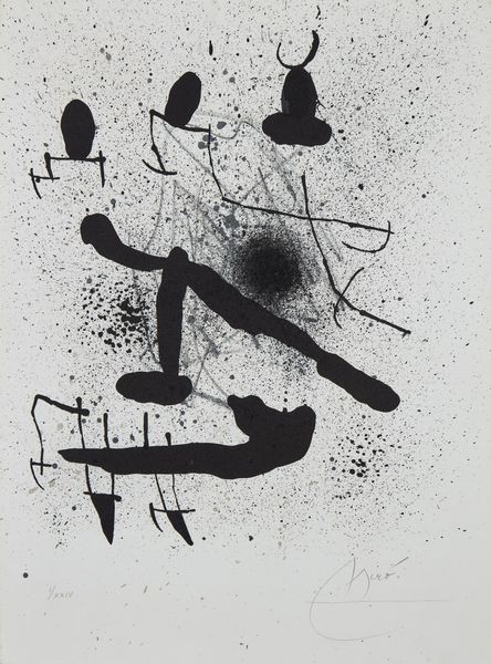 MIRO' JOAN (1893 - 1983) : Libert di Libert.  - Asta Asta 352 Arte Moderna e Contemporanea - Associazione Nazionale - Case d'Asta italiane