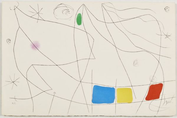 MIRO' JOAN (1893 - 1983) : Dalla suite L'Issue Drob.  - Asta Asta 352 Arte Moderna e Contemporanea - Associazione Nazionale - Case d'Asta italiane