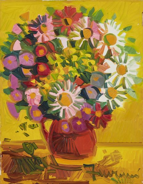 FACCINCANI ATHOS (n. 1951) : Vaso di fiori.  - Asta Asta 352 Arte Moderna e Contemporanea - Associazione Nazionale - Case d'Asta italiane