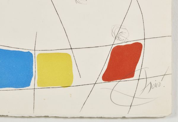 MIRO' JOAN (1893 - 1983) : Dalla suite L'Issue Drob.  - Asta Asta 352 Arte Moderna e Contemporanea - Associazione Nazionale - Case d'Asta italiane