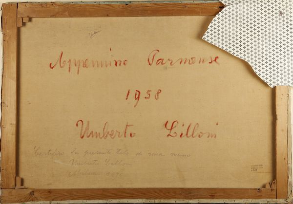LILLONI UMBERTO (1898 - 1980) : Appennino Parmense.  - Asta Asta 352 Arte Moderna e Contemporanea - Associazione Nazionale - Case d'Asta italiane