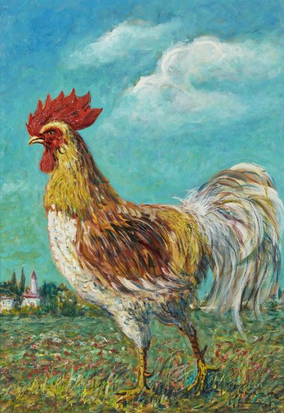 GONZAGA GIOVAN FRANCESCO (1921 - 2007) : Il gallo.  - Asta Asta 352 Arte Moderna e Contemporanea - Associazione Nazionale - Case d'Asta italiane