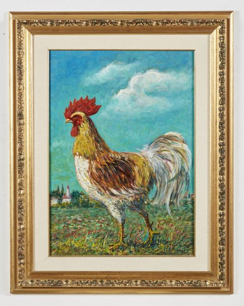 GONZAGA GIOVAN FRANCESCO (1921 - 2007) : Il gallo.  - Asta Asta 352 Arte Moderna e Contemporanea - Associazione Nazionale - Case d'Asta italiane