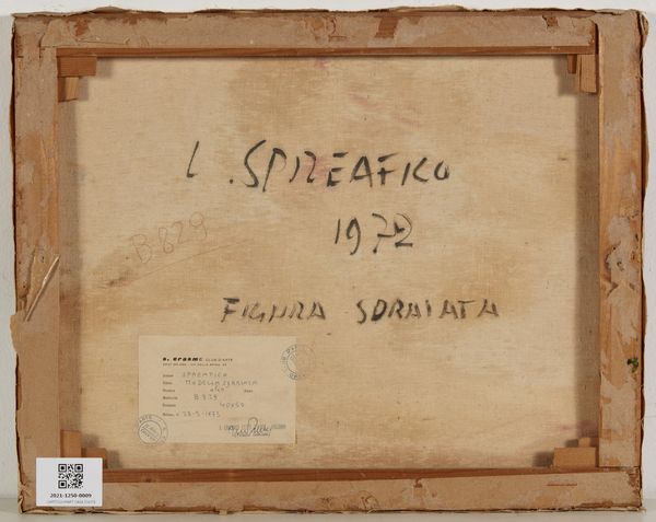 SPREAFICO LEONARDO (1907 - 1974) : Figura sdraiata.  - Asta Asta 352 Arte Moderna e Contemporanea - Associazione Nazionale - Case d'Asta italiane