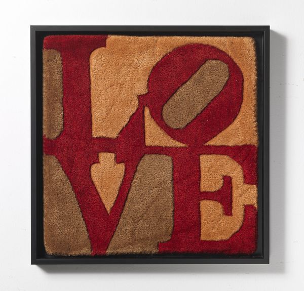 INDIANA ROBERT (1928 - 2018) : Fall Love.  - Asta Asta 352 Arte Moderna e Contemporanea - Associazione Nazionale - Case d'Asta italiane