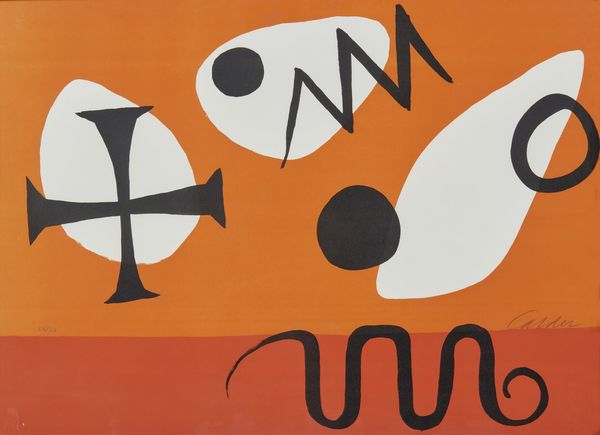 CALDER ALEXANDER (1898 - 1976) : Jaune d'oeuf.  - Asta Asta 352 Arte Moderna e Contemporanea - Associazione Nazionale - Case d'Asta italiane