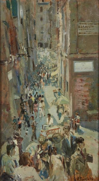 CANGIULLO FRANCESCO (1884 - 1977) : Senza titolo.  - Asta Asta 352 Arte Moderna e Contemporanea - Associazione Nazionale - Case d'Asta italiane