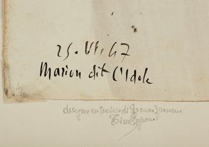 FRANCESE FRANCO (1920 - 1996) : Marion dit l'idole.  - Asta Asta 352 Arte Moderna e Contemporanea - Associazione Nazionale - Case d'Asta italiane