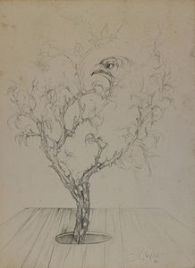 CLERICI FABRIZIO (1913 - 1993) - L'albero di Horus.