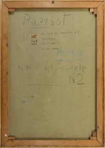 PARISOT ADRIANO (1912 - 2004) : Al di l del presente n. 2.  - Asta Asta 352 Arte Moderna e Contemporanea - Associazione Nazionale - Case d'Asta italiane