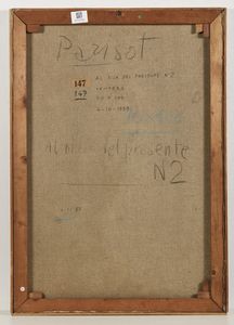 PARISOT ADRIANO (1912 - 2004) : Al di l del presente n. 2.  - Asta Asta 352 Arte Moderna e Contemporanea - Associazione Nazionale - Case d'Asta italiane