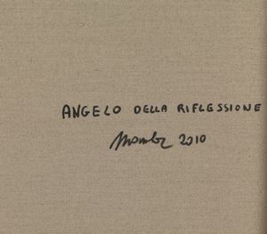 MAMBOR RENATO (n. 1936) : Angelo della riflessione.  - Asta Asta 352 Arte Moderna e Contemporanea - Associazione Nazionale - Case d'Asta italiane