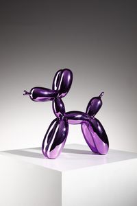 EDITIONS STUDIO - Attrib, Baloon dog. Purple.